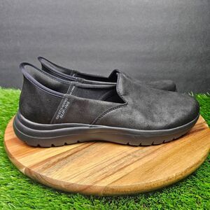 Skechers Slip ins On the GO Flex Captivating Black Shoes 136544 Women's Size 9